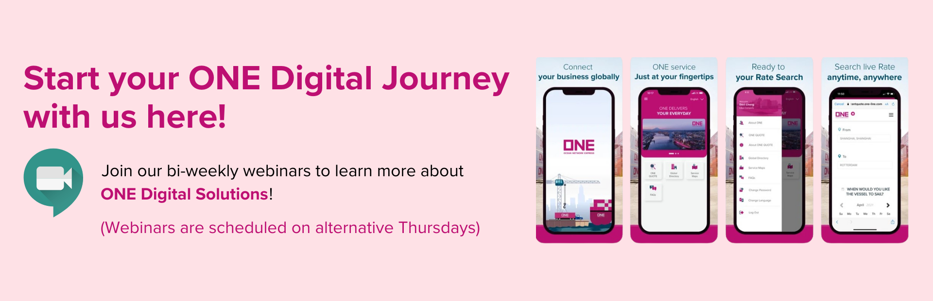 Start your ONE Digital Journey with us here