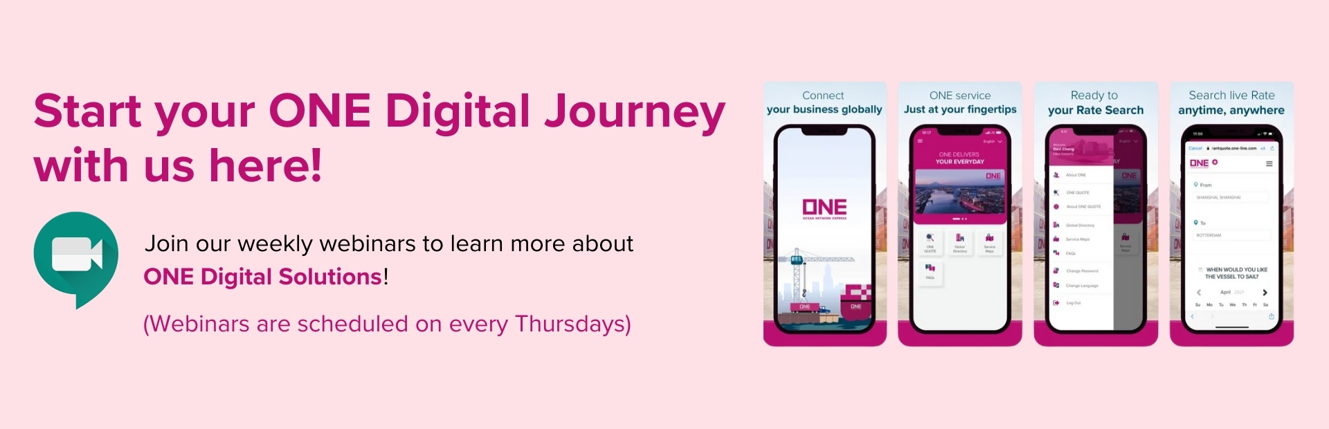 Start your ONE Digital Journey with us here